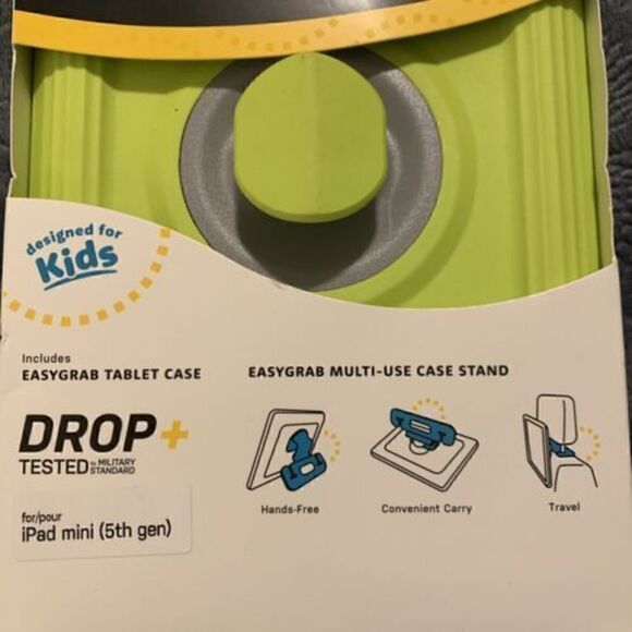 OtterBox Kids' EasyGrab Case for Apple iPad mini 5th Gen. - Martian - Picture 2 of 4